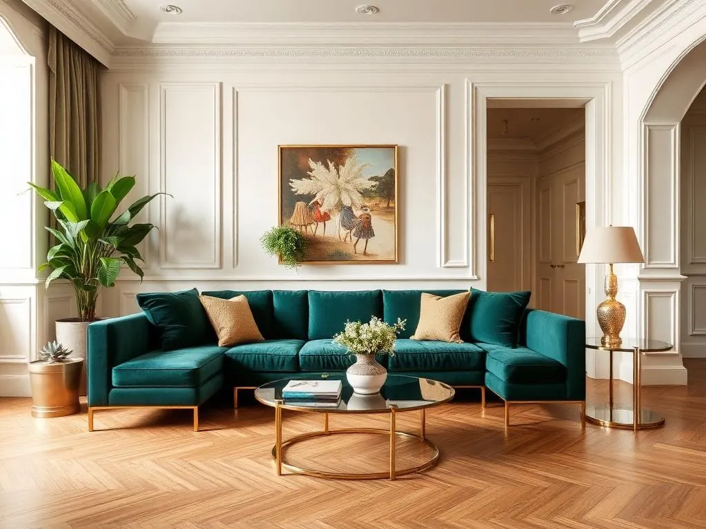 After — Interior space by HAMAAR Projects shown before fit-out and after custom furnishing and decoration